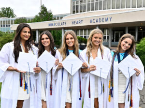 private girls school graduation celebration